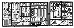 1/32 WWⅡ 日本海軍艦上戦闘機 0戦 53型 内装 エッチングパーツ 32064